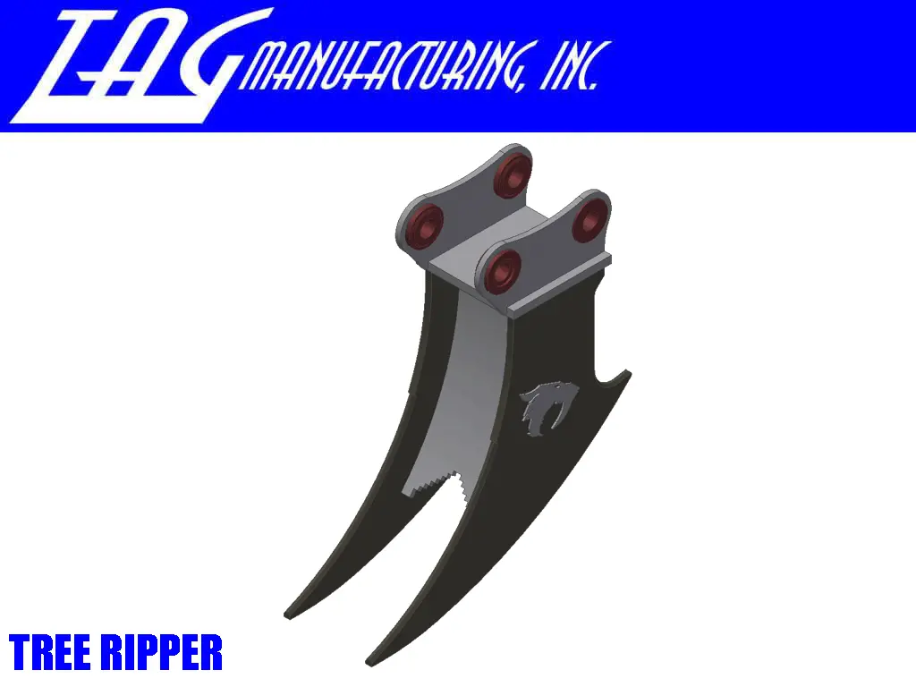 Tag Tree Ripper For Excavators 1