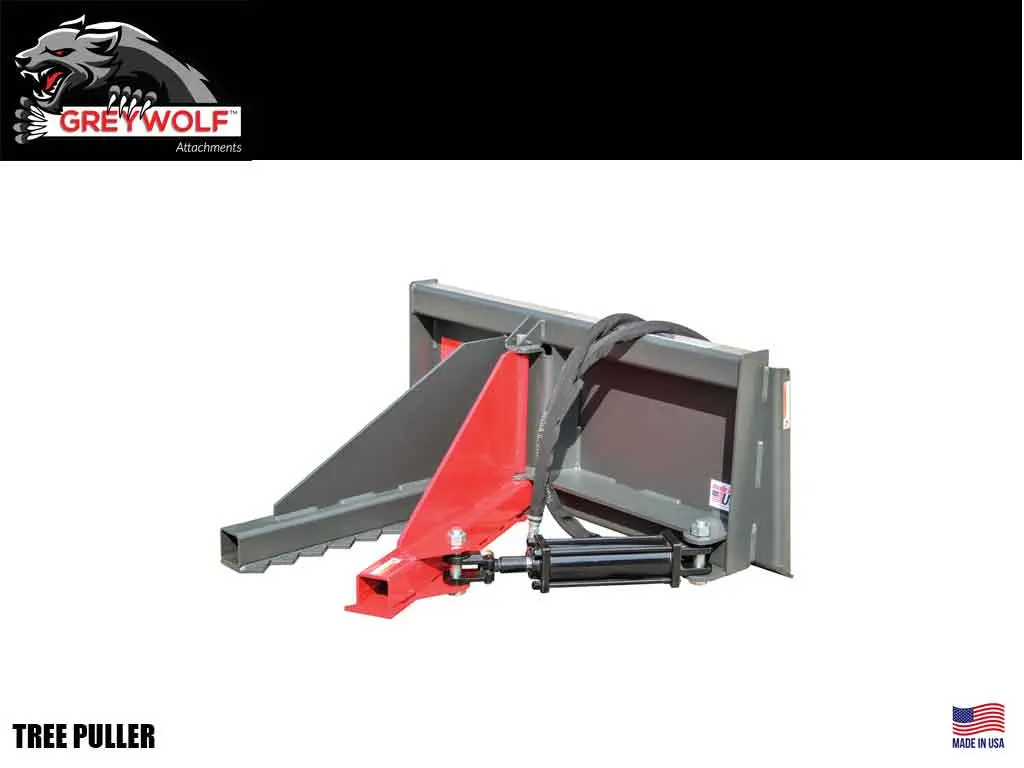 Greywolf Tree Puller For Skid Steer 1