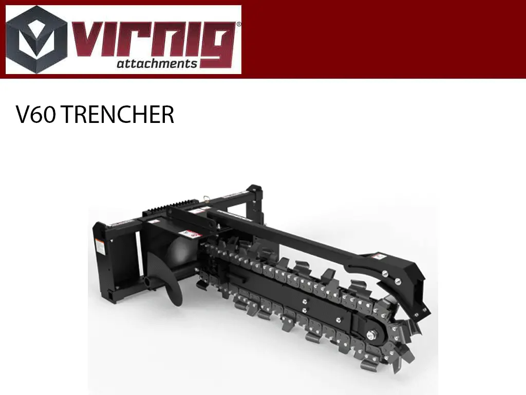 Virnig V60 Trencher For Skid Steer 1