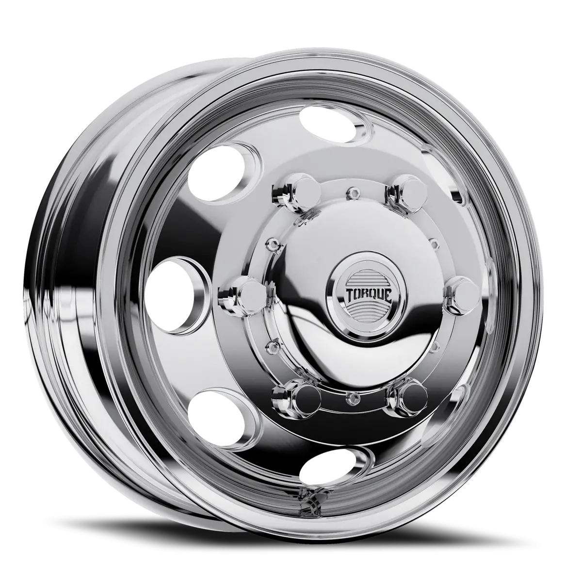 Polished Torque Hd Revolver Aluminum Wheel 6 On 205Mm (161.1Mm Bore) 1