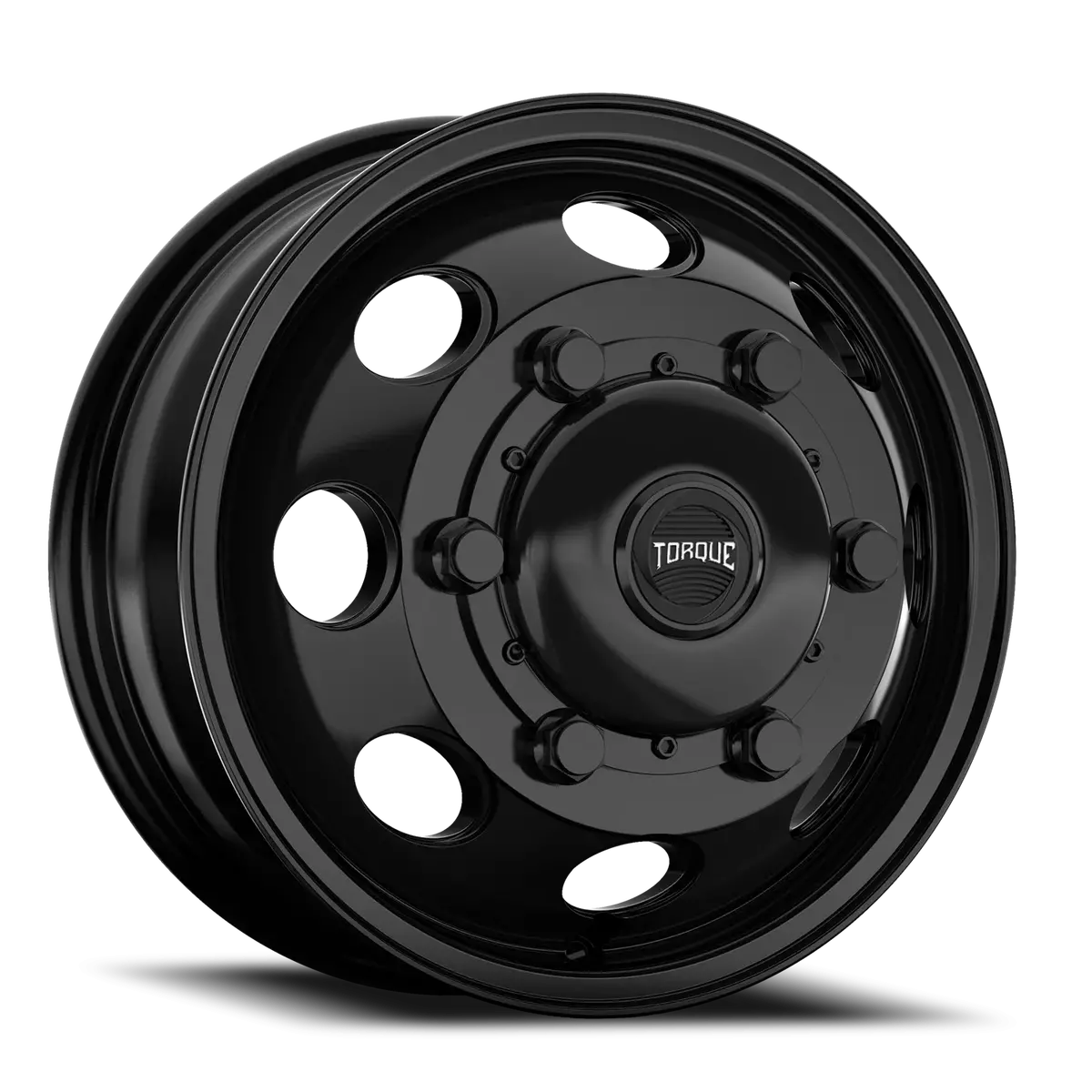 Satin Black Torque Hd Revolver Aluminum Wheel 6 On 205Mm (161.1Mm Bore) 1