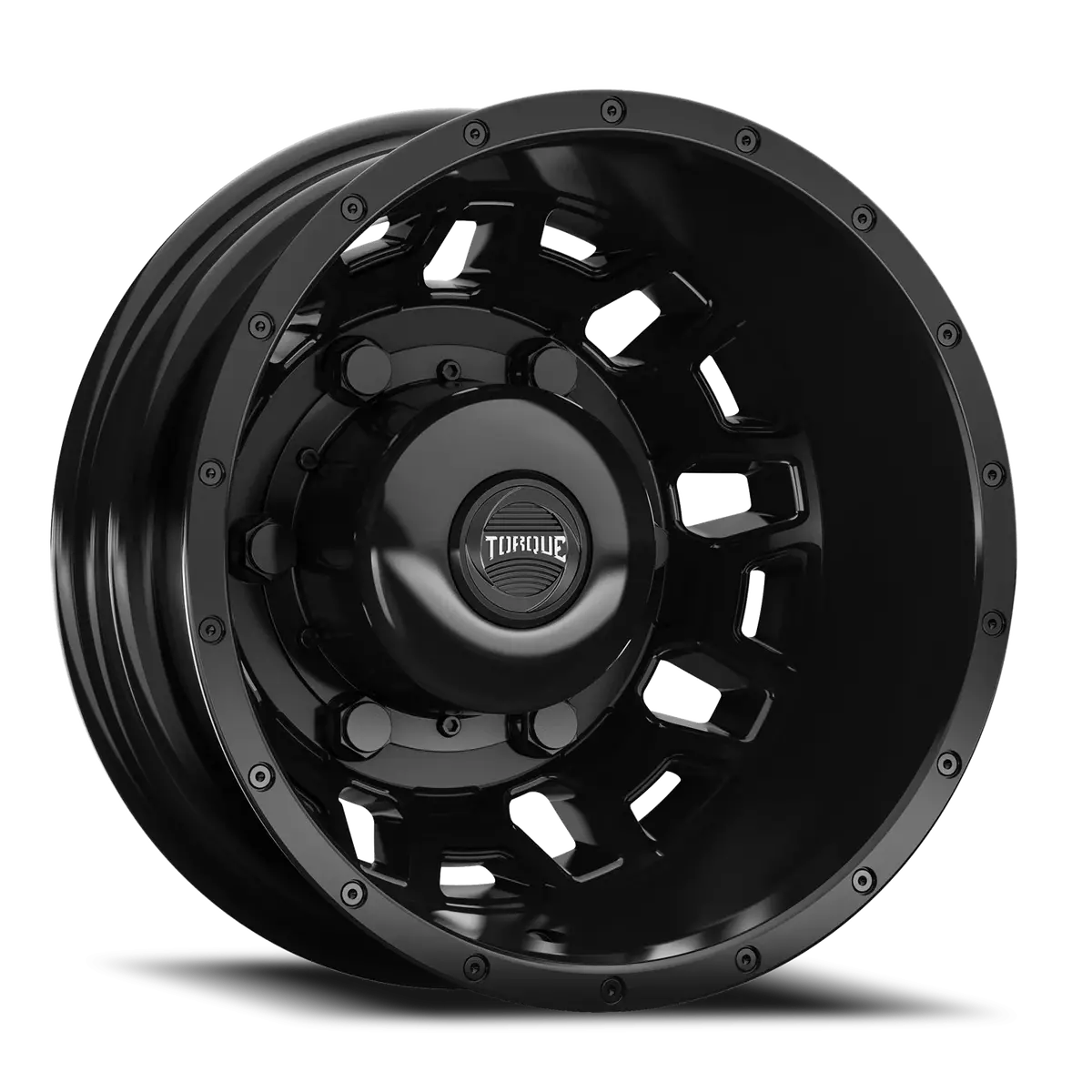 Satin Black Torque Hd Rush Aluminum Wheel 6 On 180Mm (138.8Mm Bore) 1
