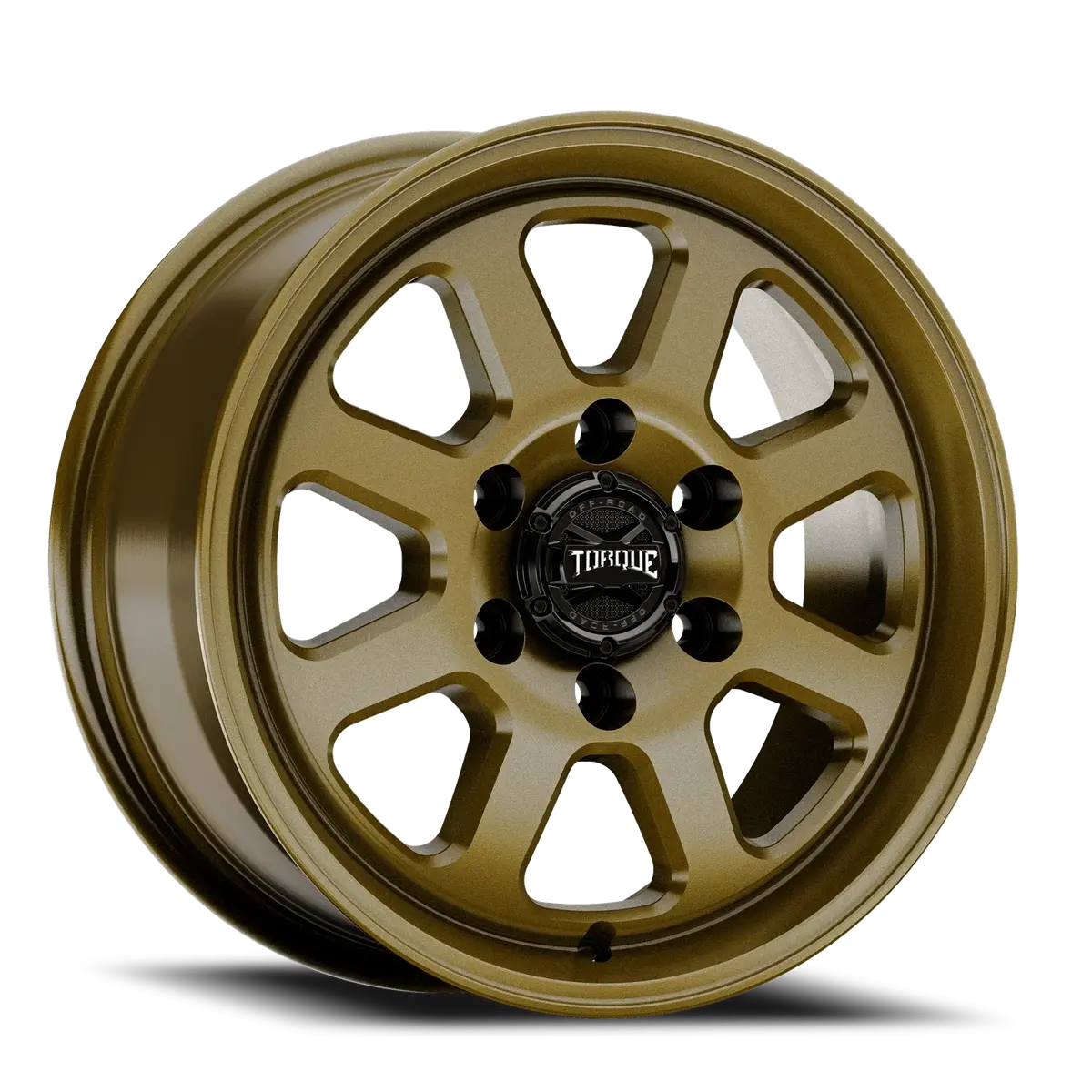Satin Bronze Torque Hd Navigator Aluminum Wheel 6 On 130Mm (83.9Mm Bore) 1