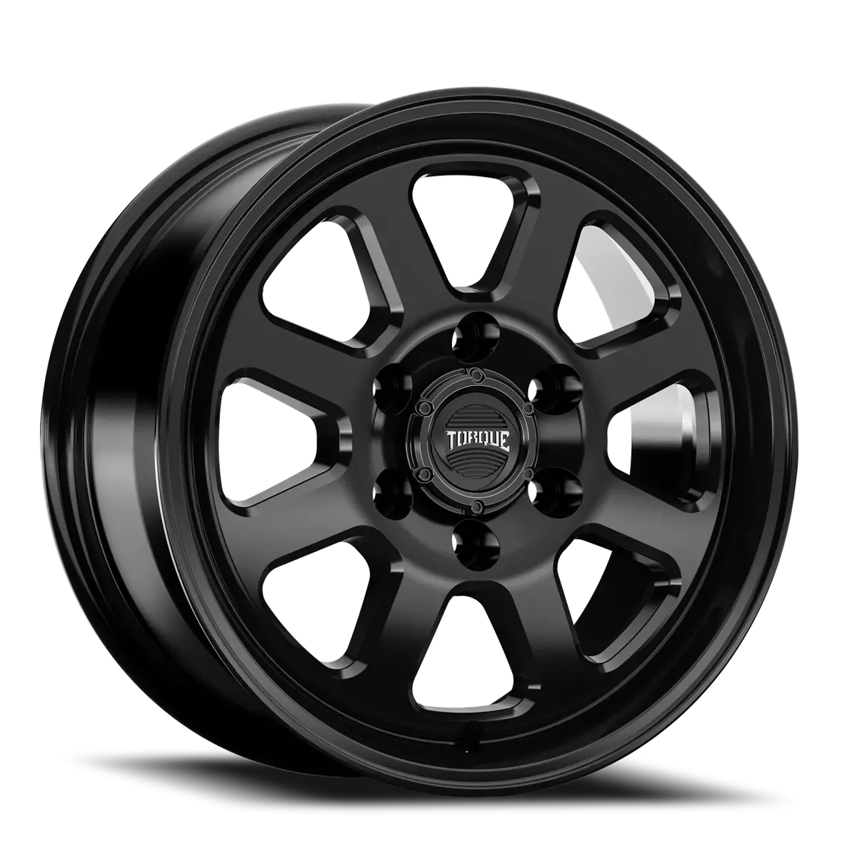 Satin Black Torque Hd Navigator Aluminum Wheel 6 On 130Mm (83.9Mm Bore) 1
