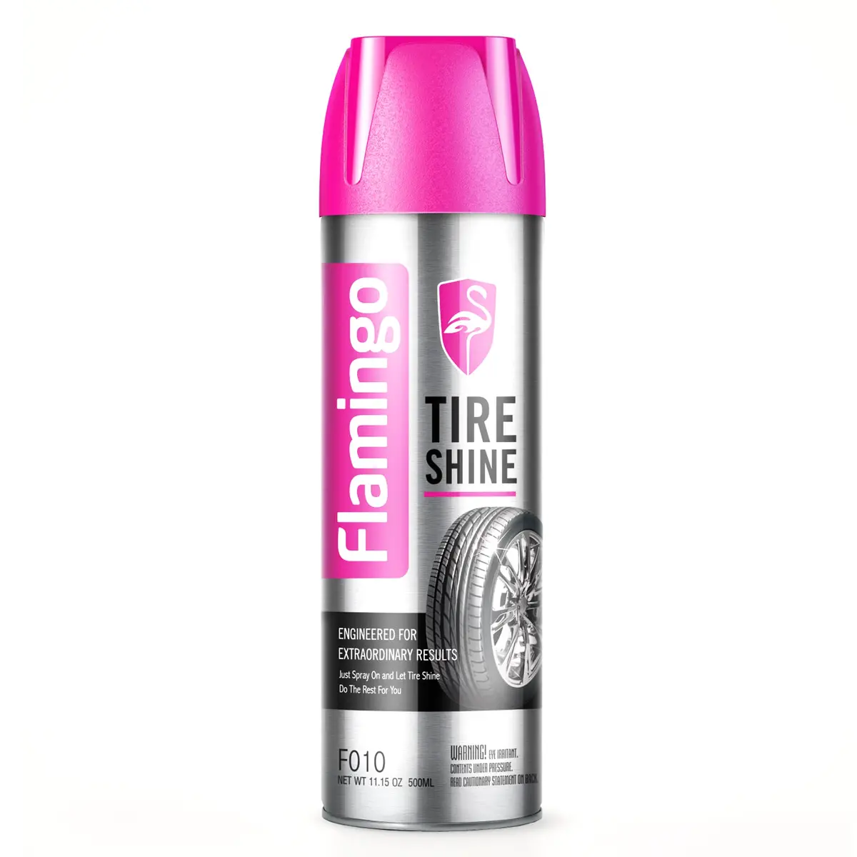 Flamingo Car Care Tire Shine Water Base 500Ml 1