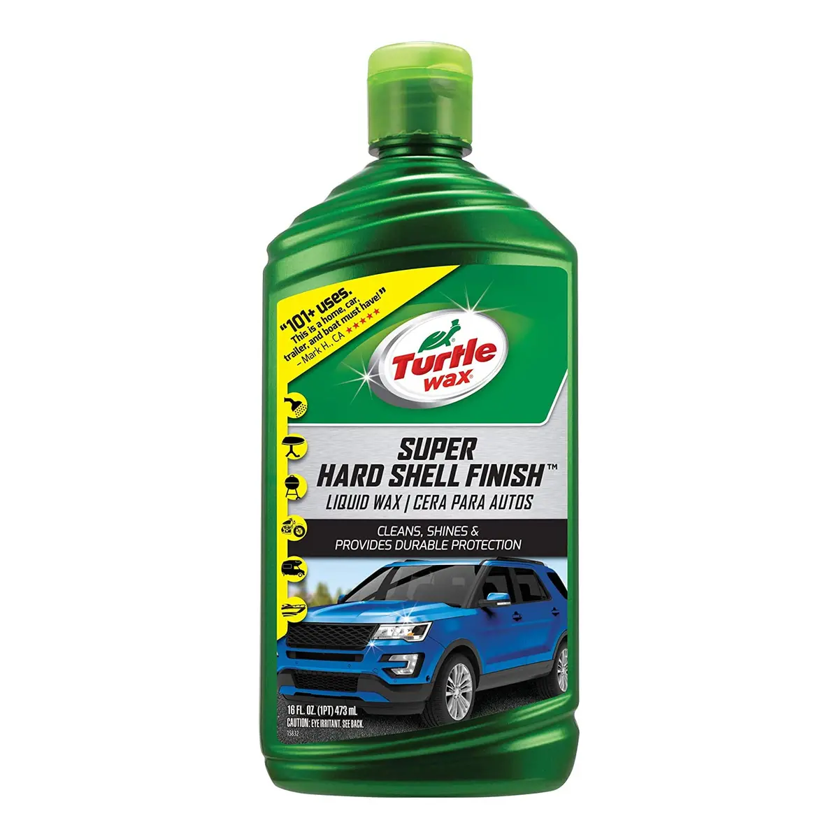 Turtle Wax Super Hard Shell Finish Car Wax 16Oz 1
