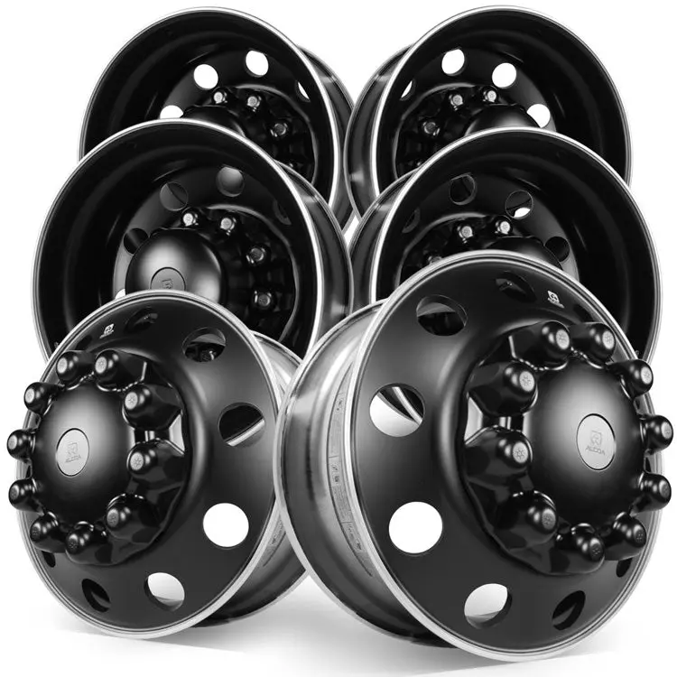 22.5 Alcoa Dura-Black™ Aluminum 10X285mm Tandem Axle Kit 1