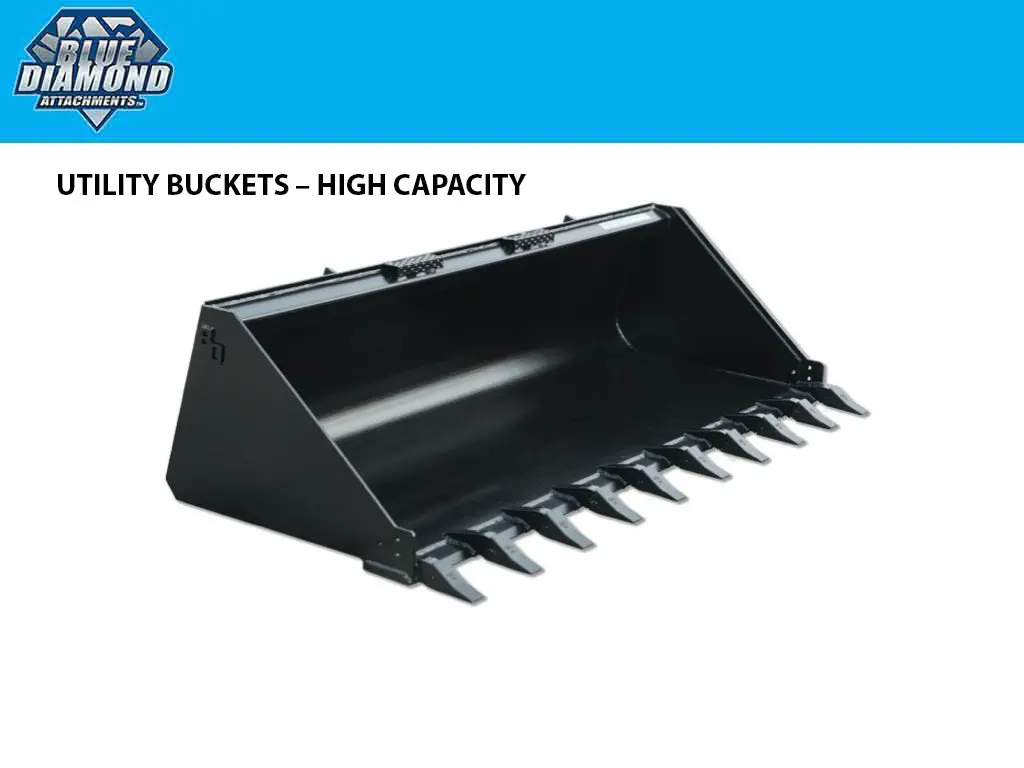 Blue Diamond Utility Bucket, High Capacity, High Back 1