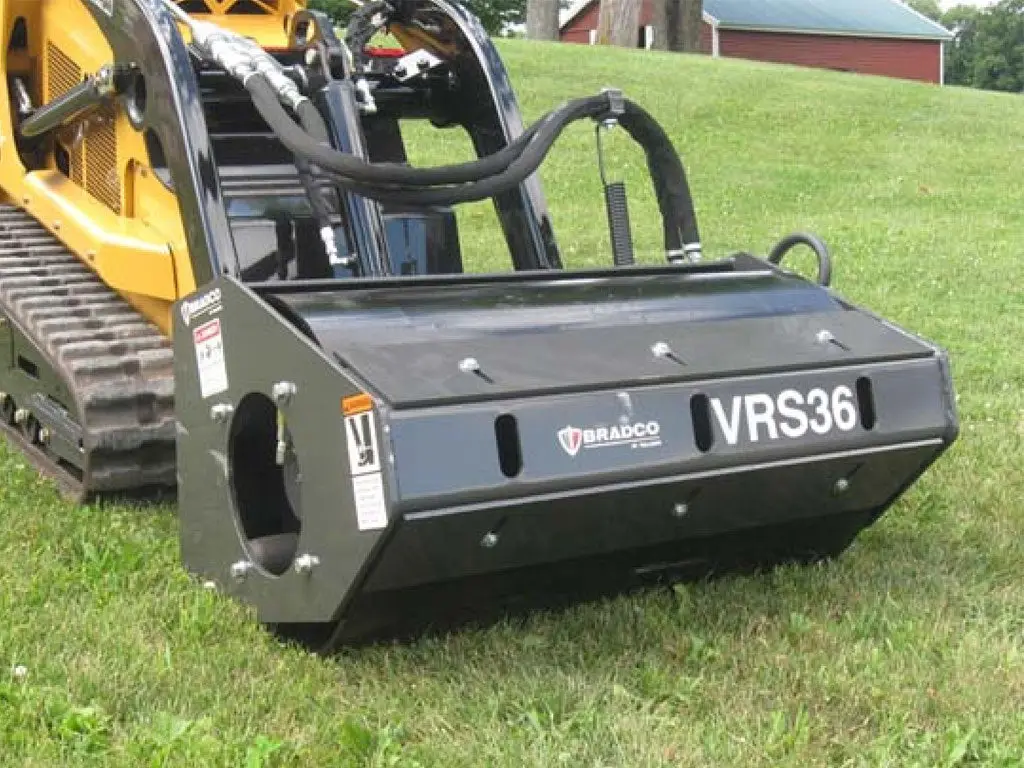 Bradco Vibratory Roller Mini Loader 1