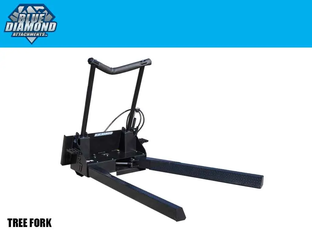 Blue Diamond Nursery Tree Fork For Skid Steer 1