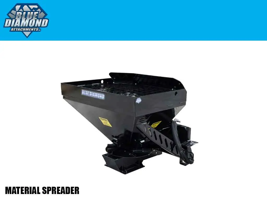 Blue Diamond  Material Spreaders For Skid Steer 1