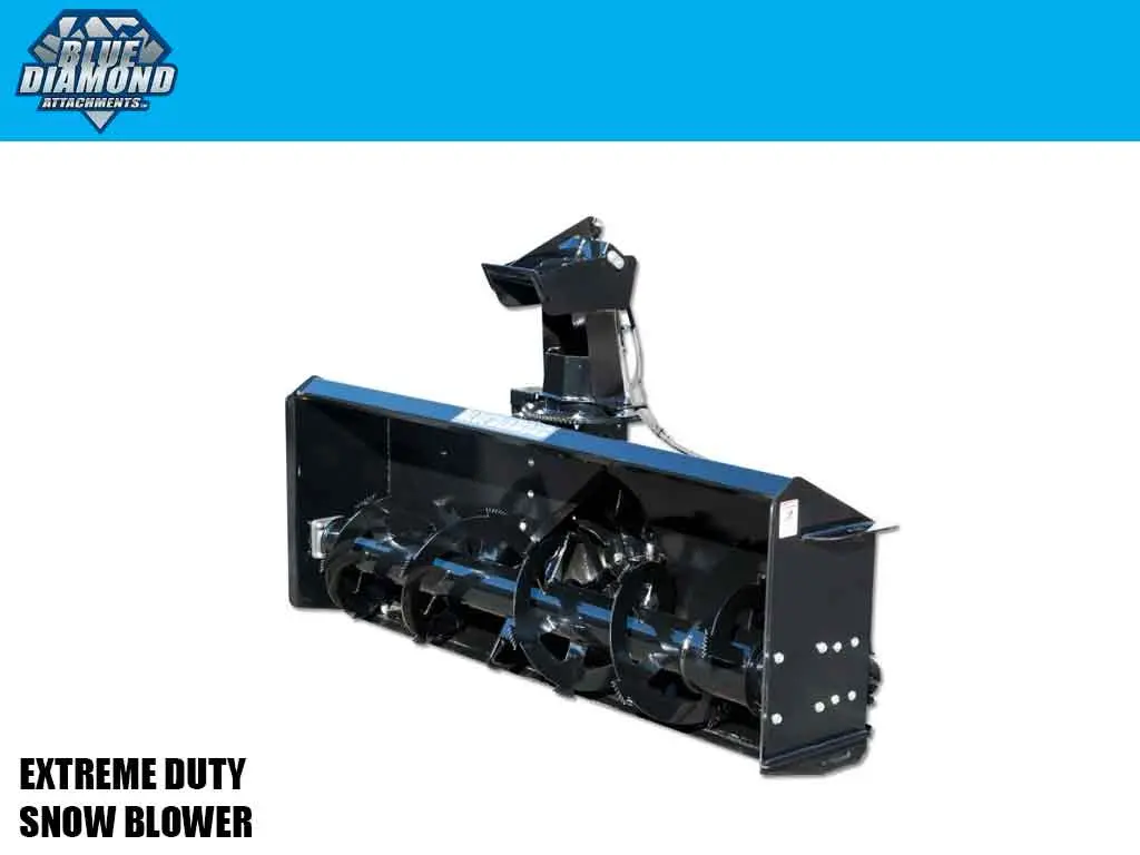 Blue Diamond Extreme Duty Snow Blower For Skid Steer 1