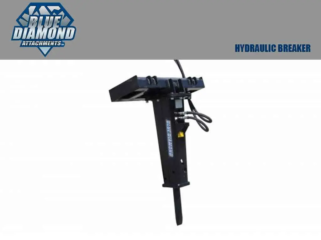 Blue Diamond Hydraulic Breakers For Skid Steer Loaders 1