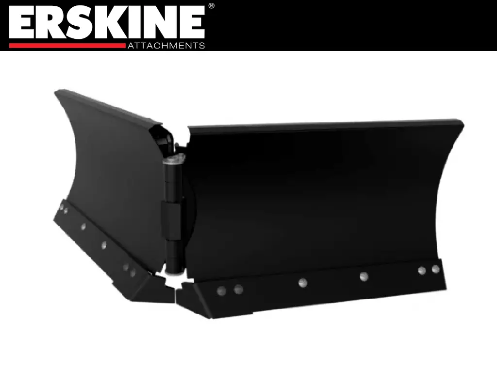 Erskine Mini Skid Steer V-Plow 1