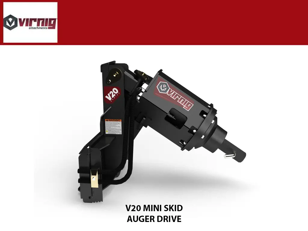 Virnig V20 Mini Skid Auger Drive 1