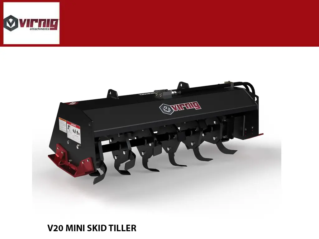 Virnig V20 Mini Skid Tiller 1