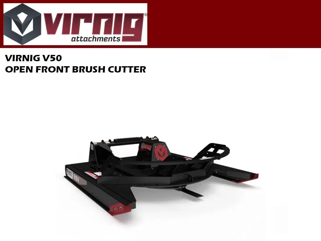 Virnig V50 Rotary Brush Cutter Open Front Deck 1