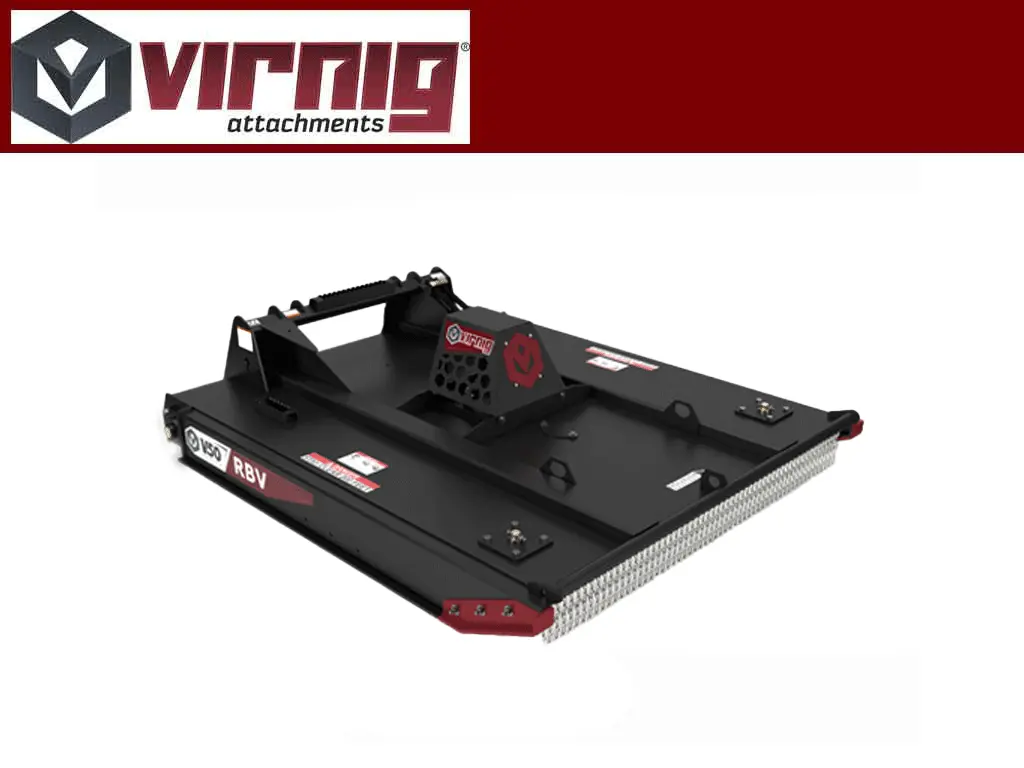 Virnig V50 Closed Front Rotary Brush Cutter For Skid Steer 1
