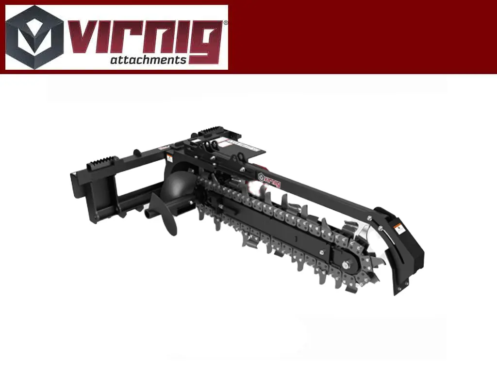 Virnig V50 Trencher For Skid Steer 1