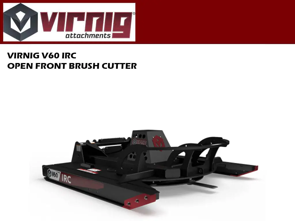 Virnig V60-Irc Rotary Brush Cutter Open Front Deck 1