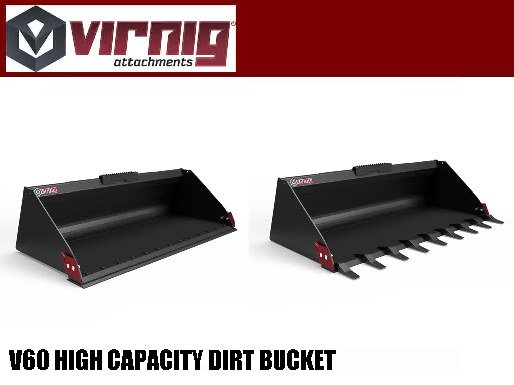 Virnig V60 High Capacity Dirt Bucket 1