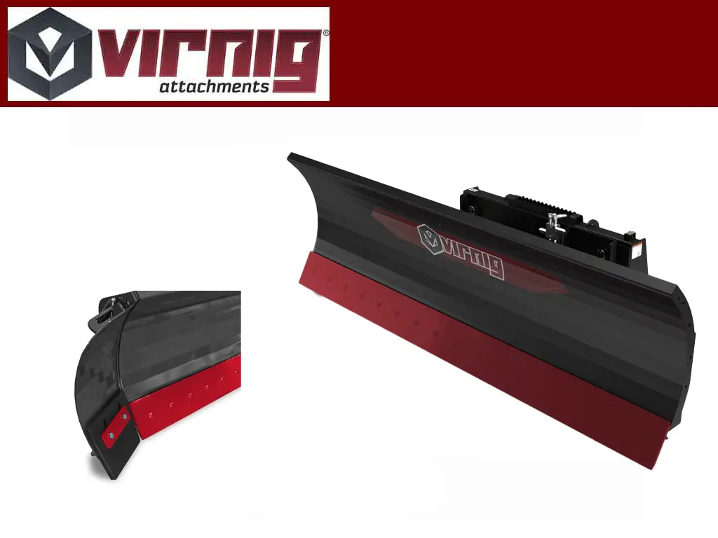 Virnig V60 Trip Edge Angle Snow Blade For Machines With Skid Steer Loader Mounting 1