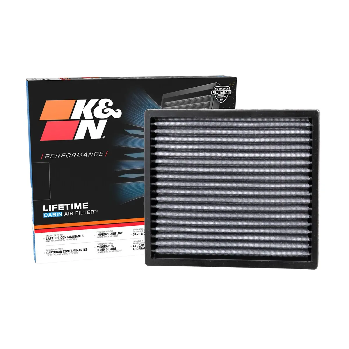 K&N Cabin Filter Washable Vf2000 1