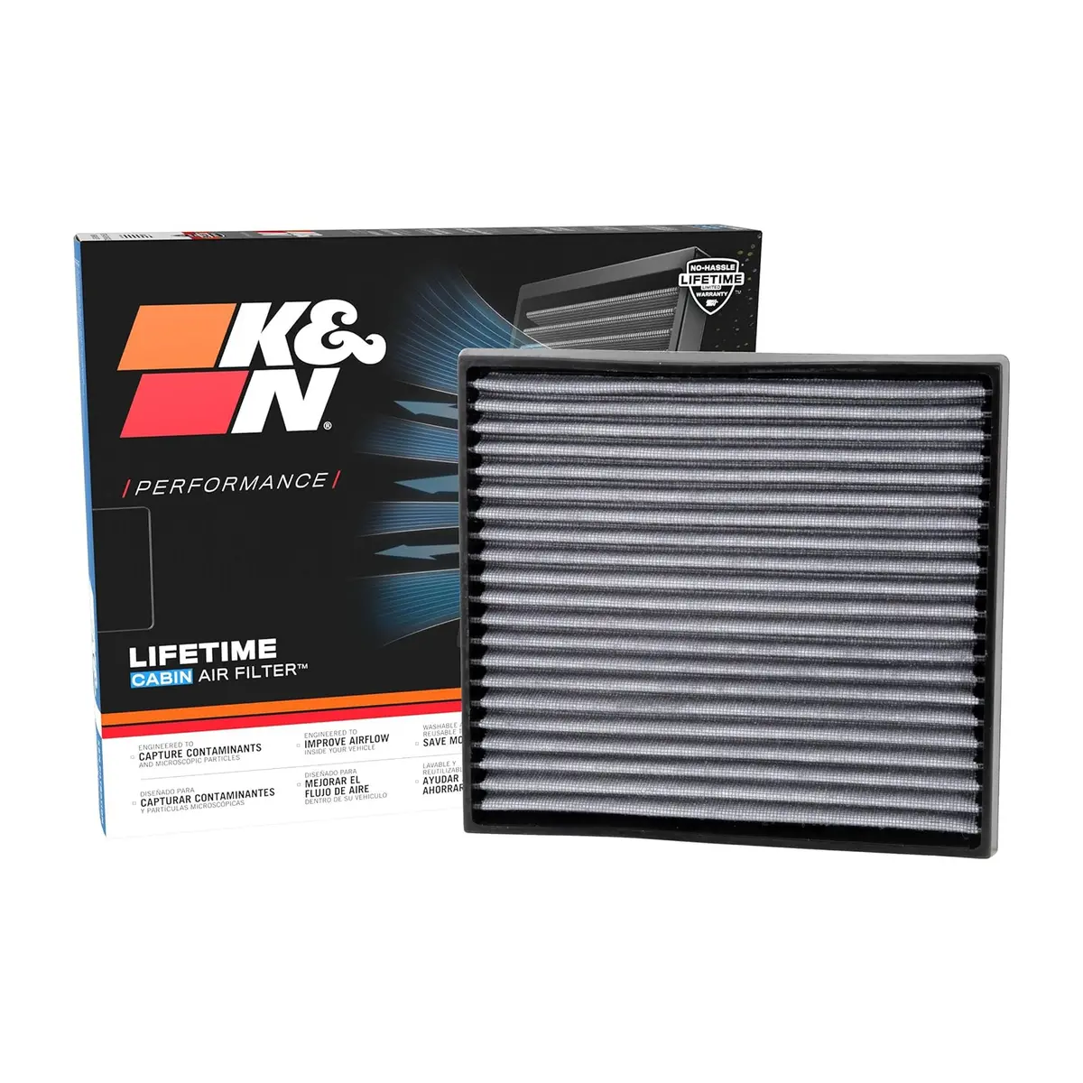 K&N Cabin Filter Washable Vf2009 1