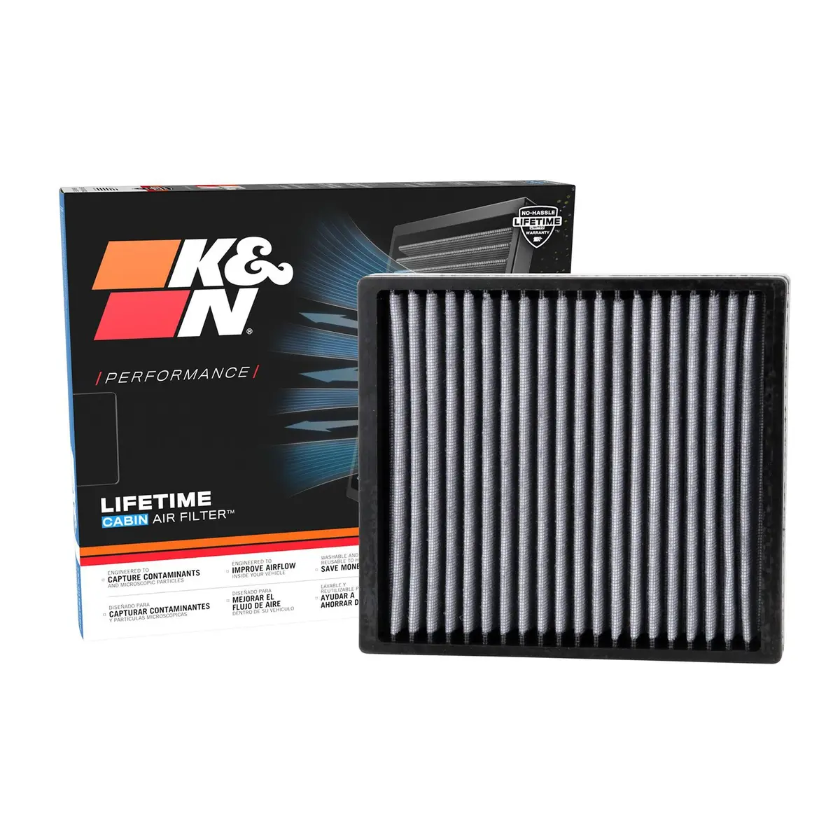 K&N Cabin Filter Washable Vf2013 1