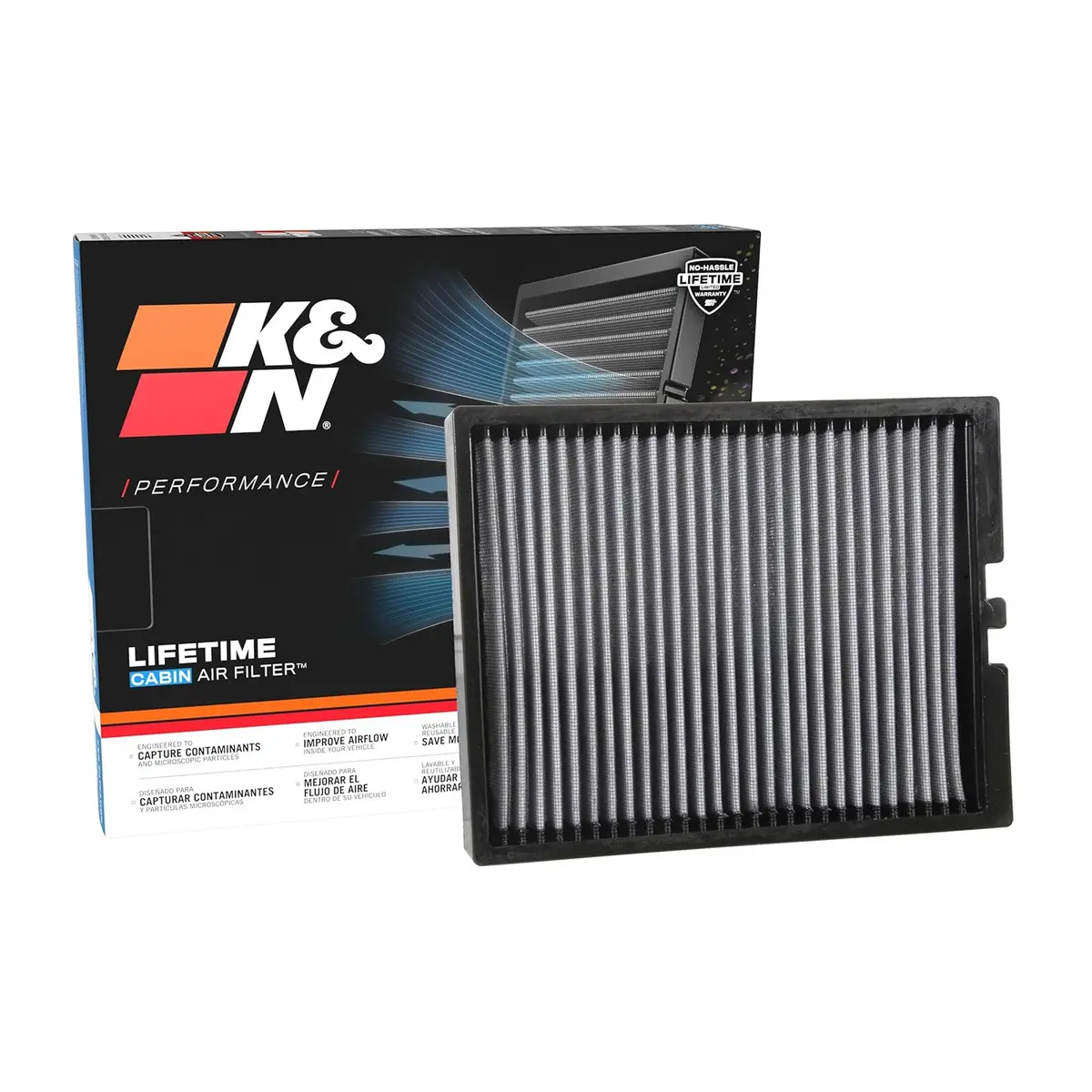 K&N Cabin Filter Washable Vf2020 1