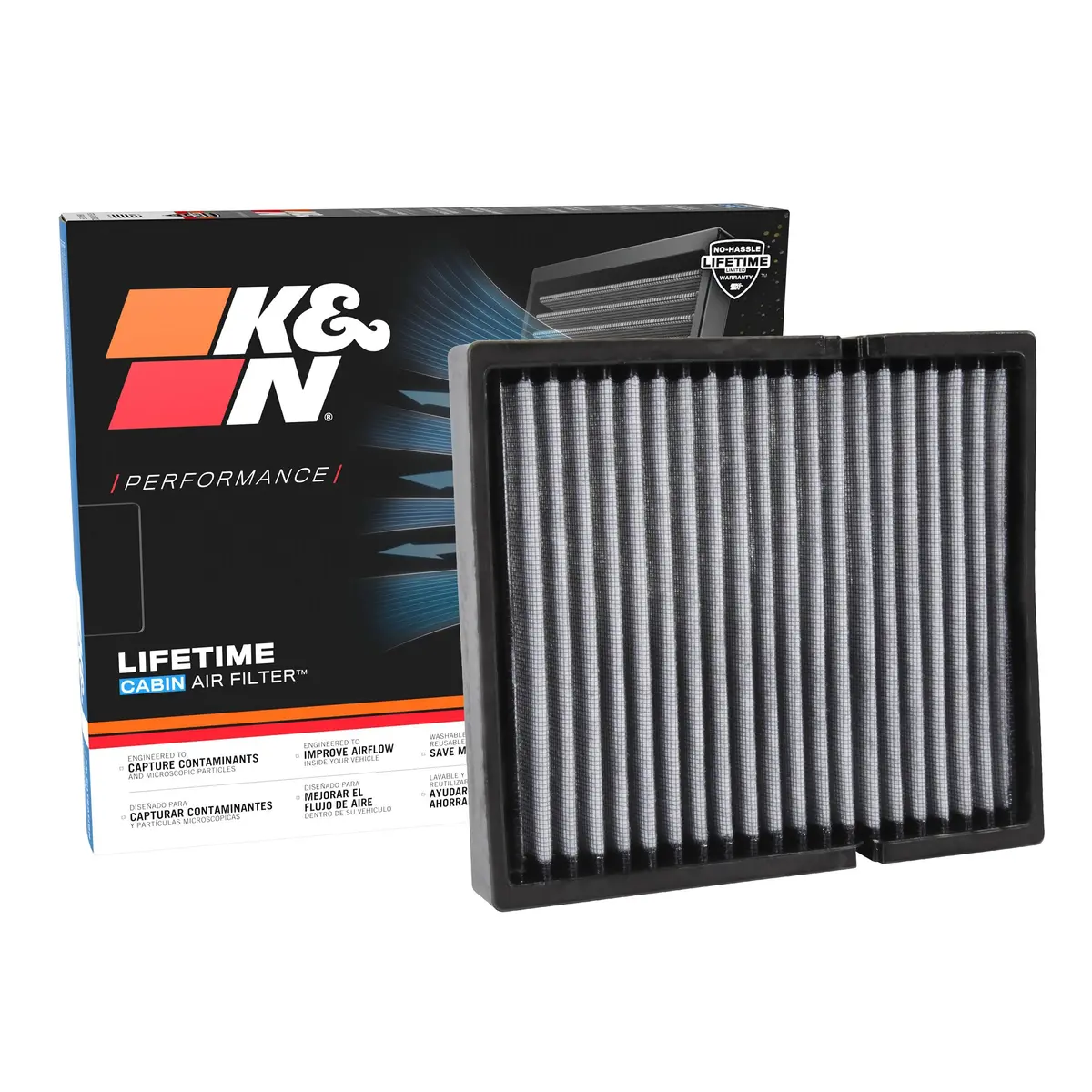 K&N Cabin Filter Washable Vf2026 1