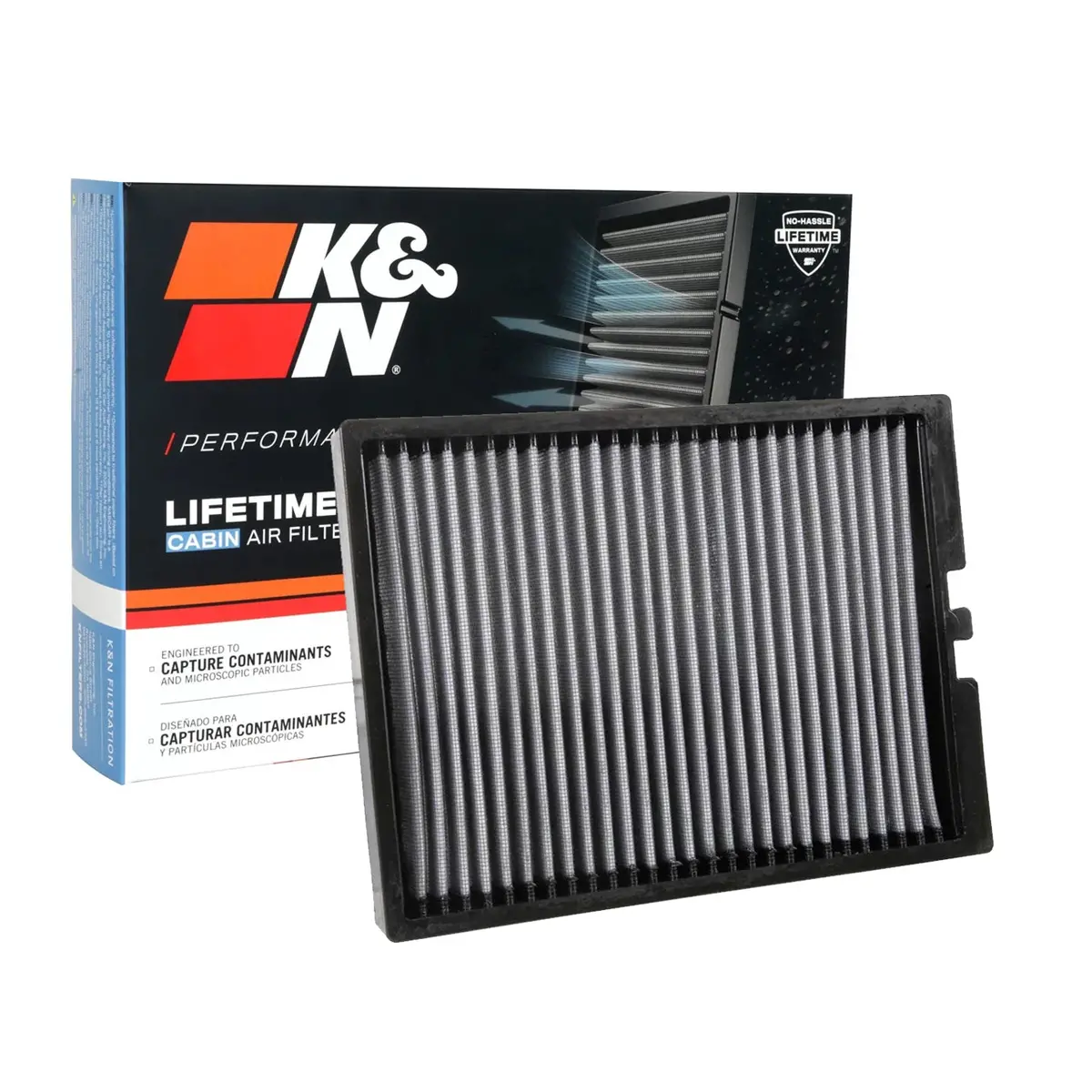 K&N Cabin Filter Washable Vf2053 1
