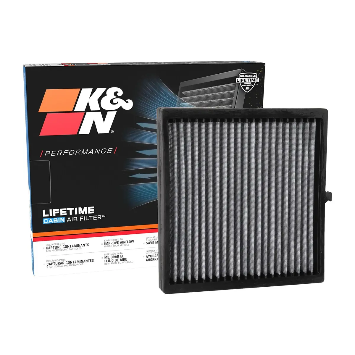 K&N Cabin Filter Washable Vf2055 1
