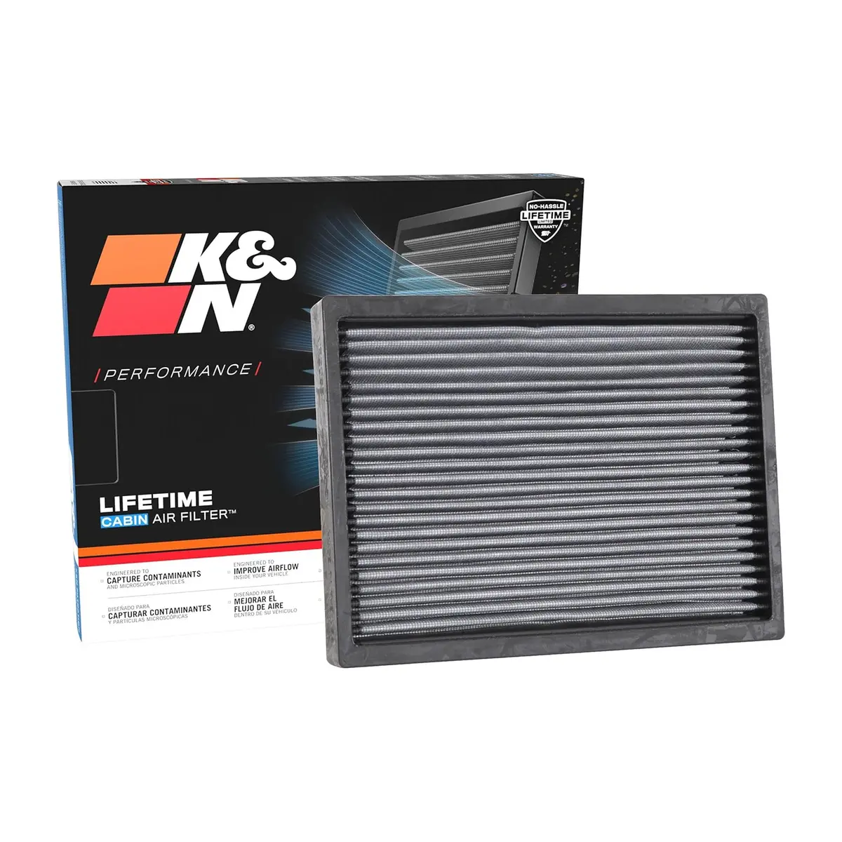 K&N Cabin Filter Washable Vf2068 1