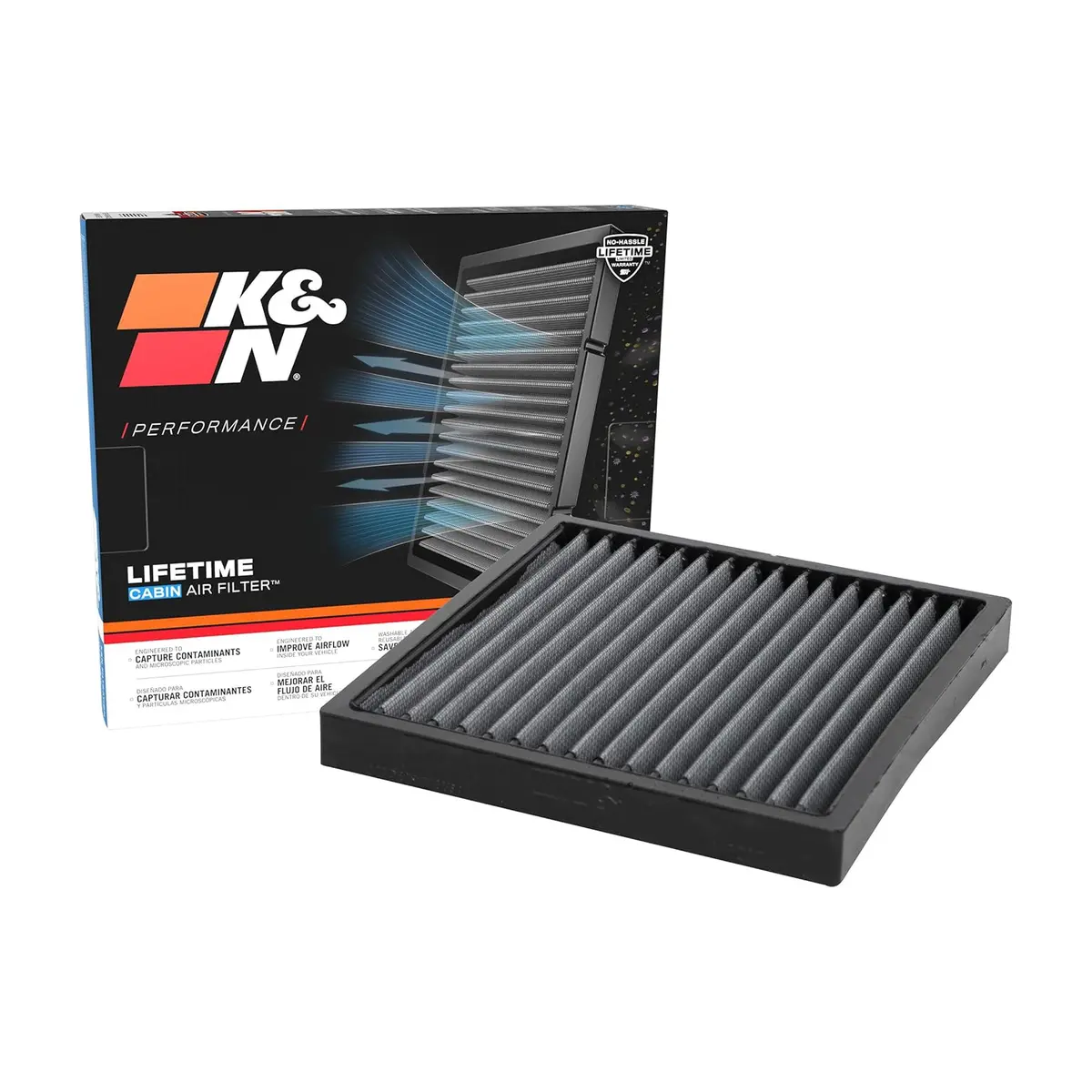 K&N Cabin Filter Washable Vf2074 1