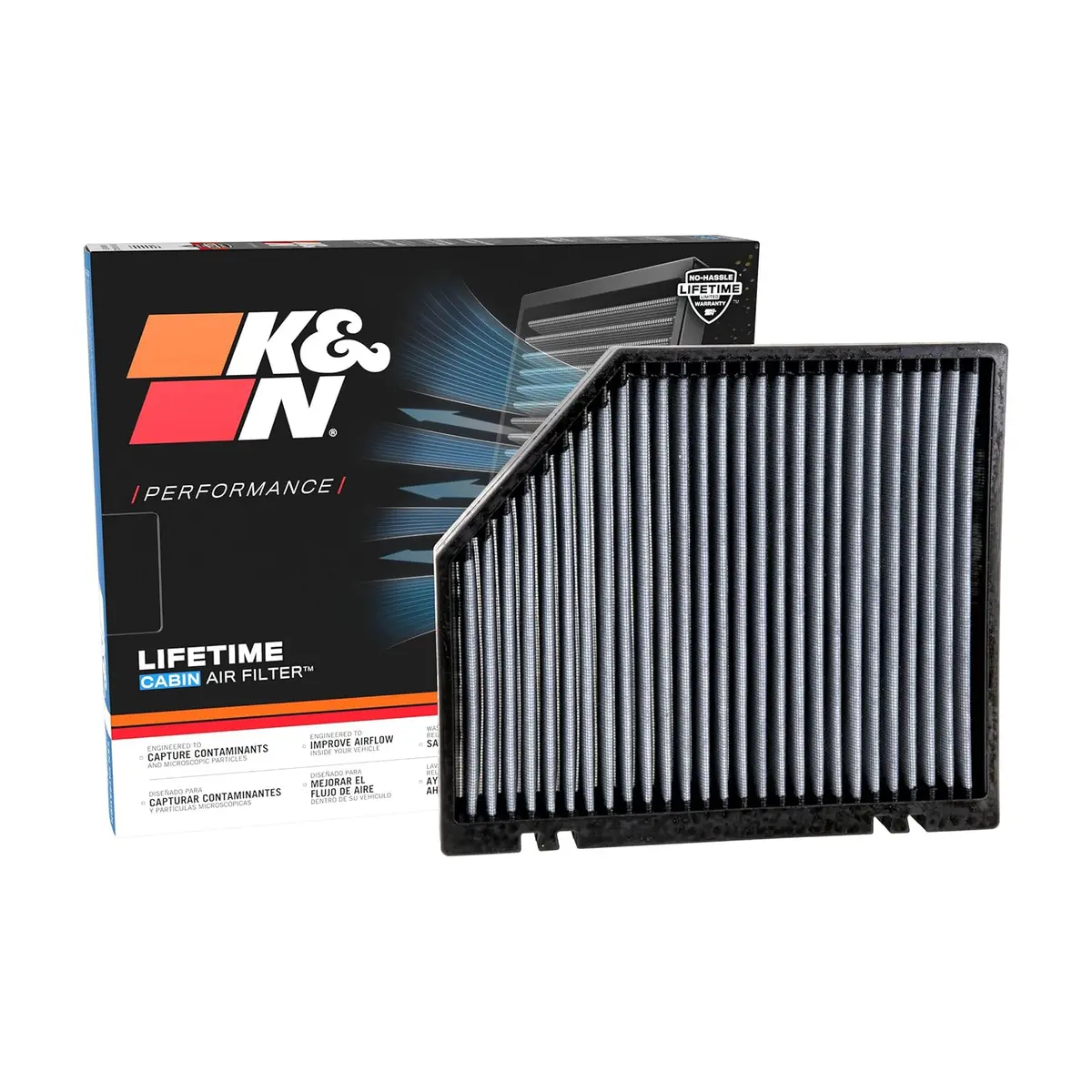 K&N Cabin Filter Washable Vf3009 1