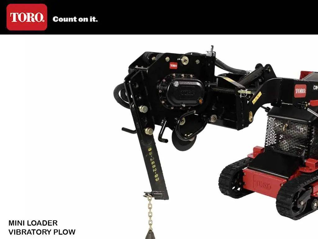 Toro Dingo Vibratory Drive For Mini Loader 1