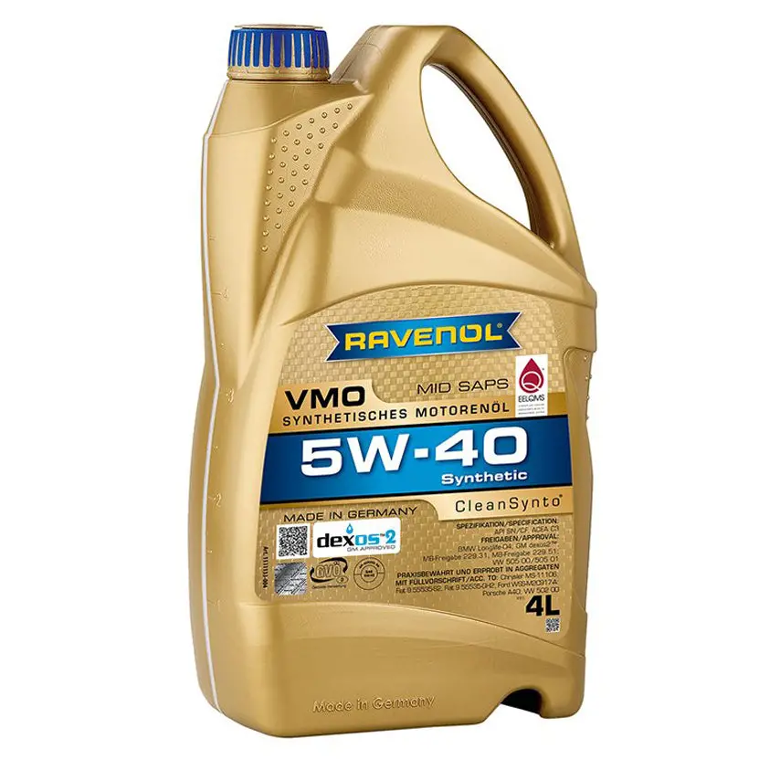 Ravenol Synthetic Clean Synto Vmo 5W40 4 Liters 1