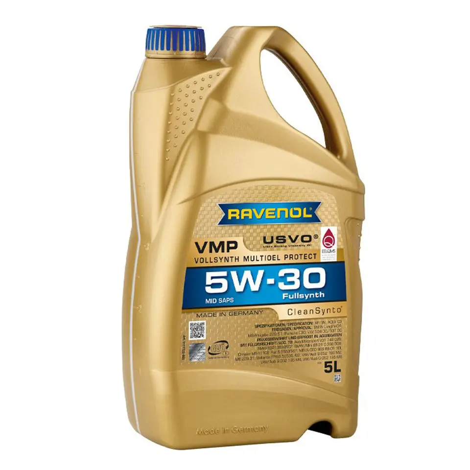 Ravenol Fully Synthetic Clean Synto Usvo Vmp 5W30 5 Liters 1