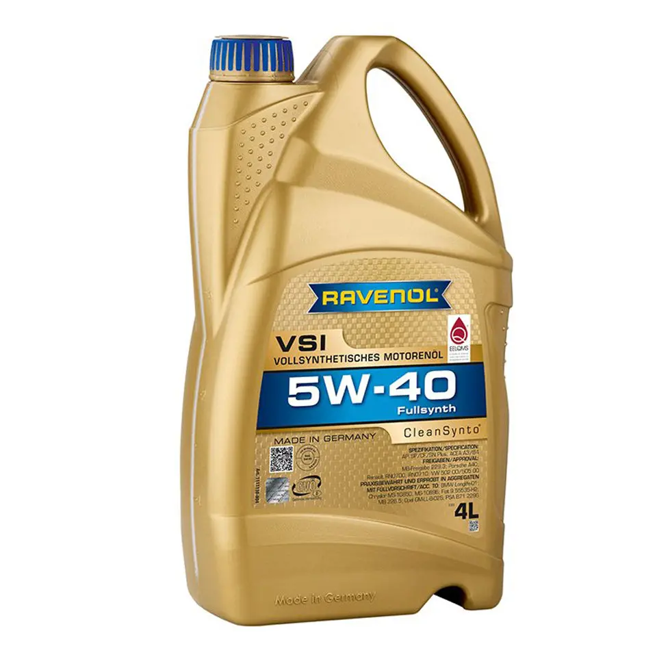 Ravenol Fully Synthetic Clean Synto Usvo Vsi 5W40 4 Liters 1