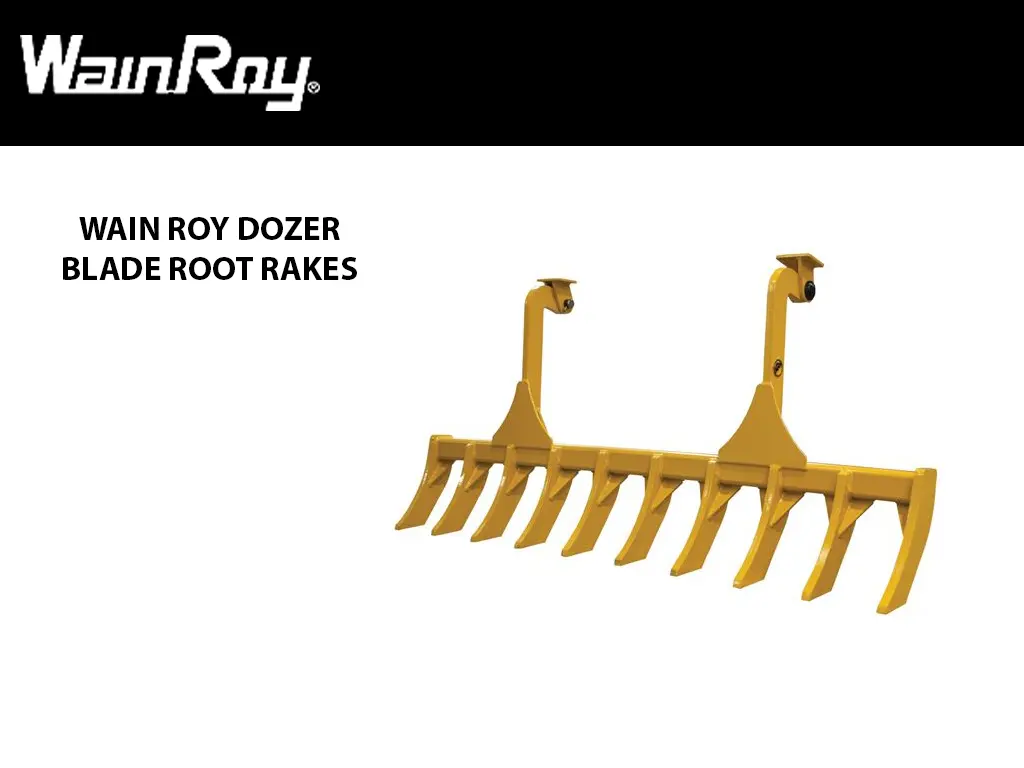Wain Roy Dozer Blade Root Rakes For Bulldozers 1