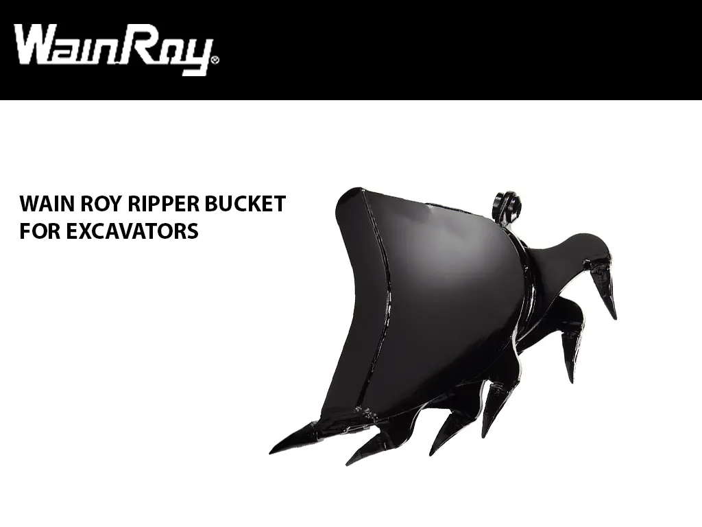 Wain Roy Ripper Buckets For 30Mt Excavators 65,000 - 95,000 Lbs. 1