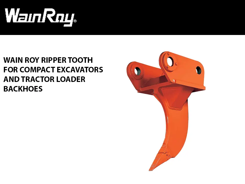 Wain Roy Ripper Tooth / Frost Rippers For Mini Excavators And Tlb 1