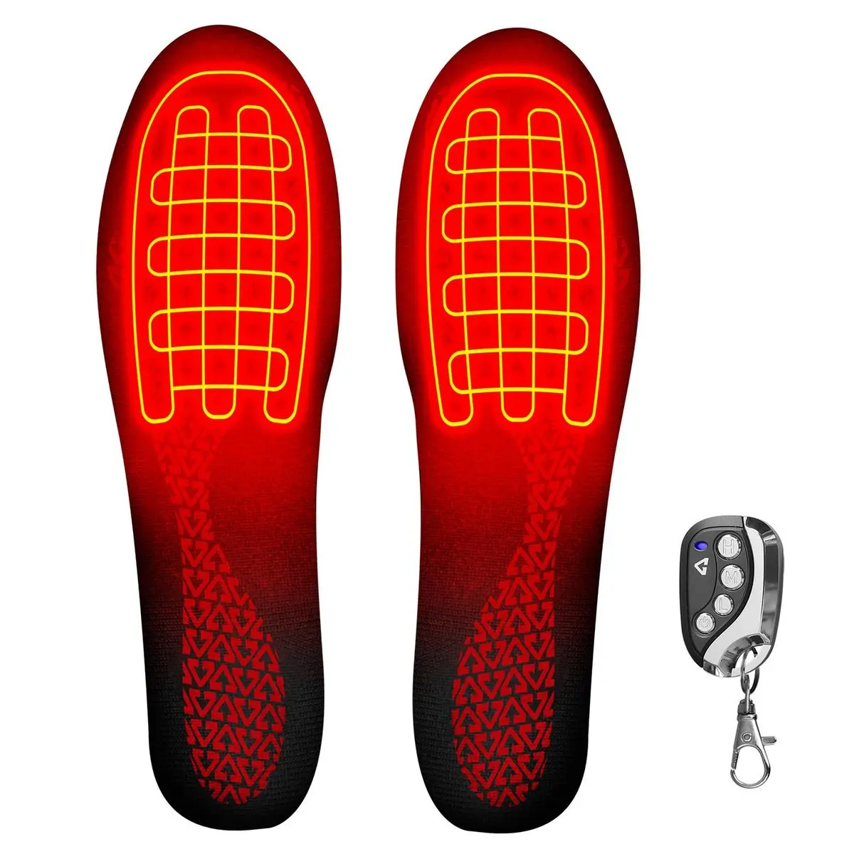 Gerbing 3V Rechargeable Heated Insoles With Remote 1