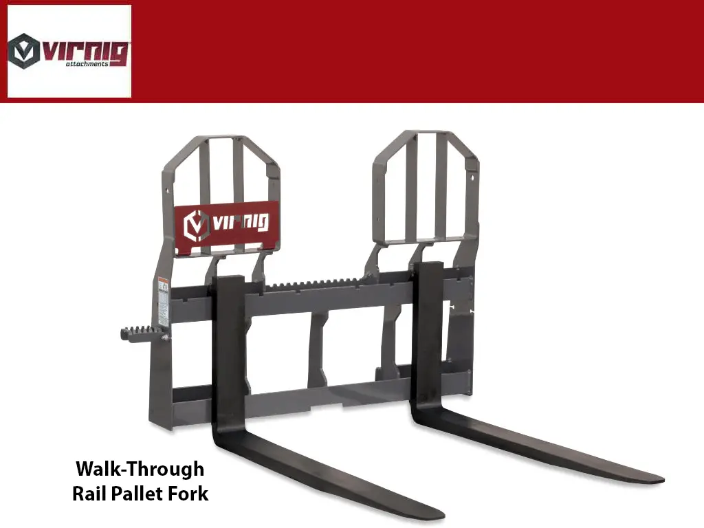Virnig Walk-Through Rail Pallet Fork 1