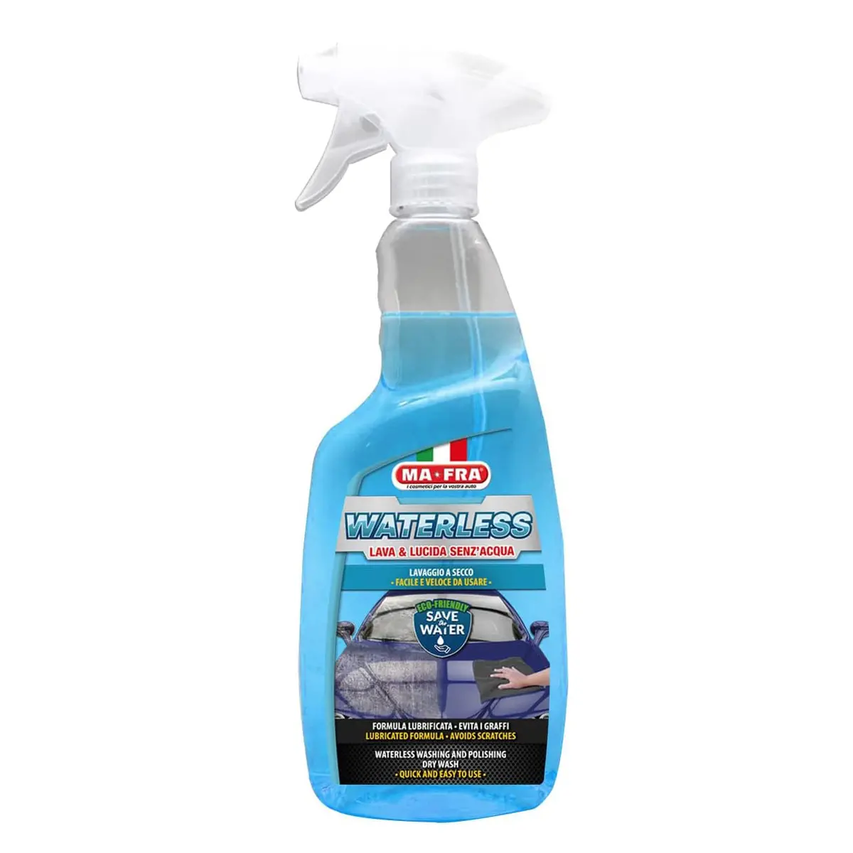 Ma-Fra Waterless Washing And Polishing Dry Wash 750Ml 1