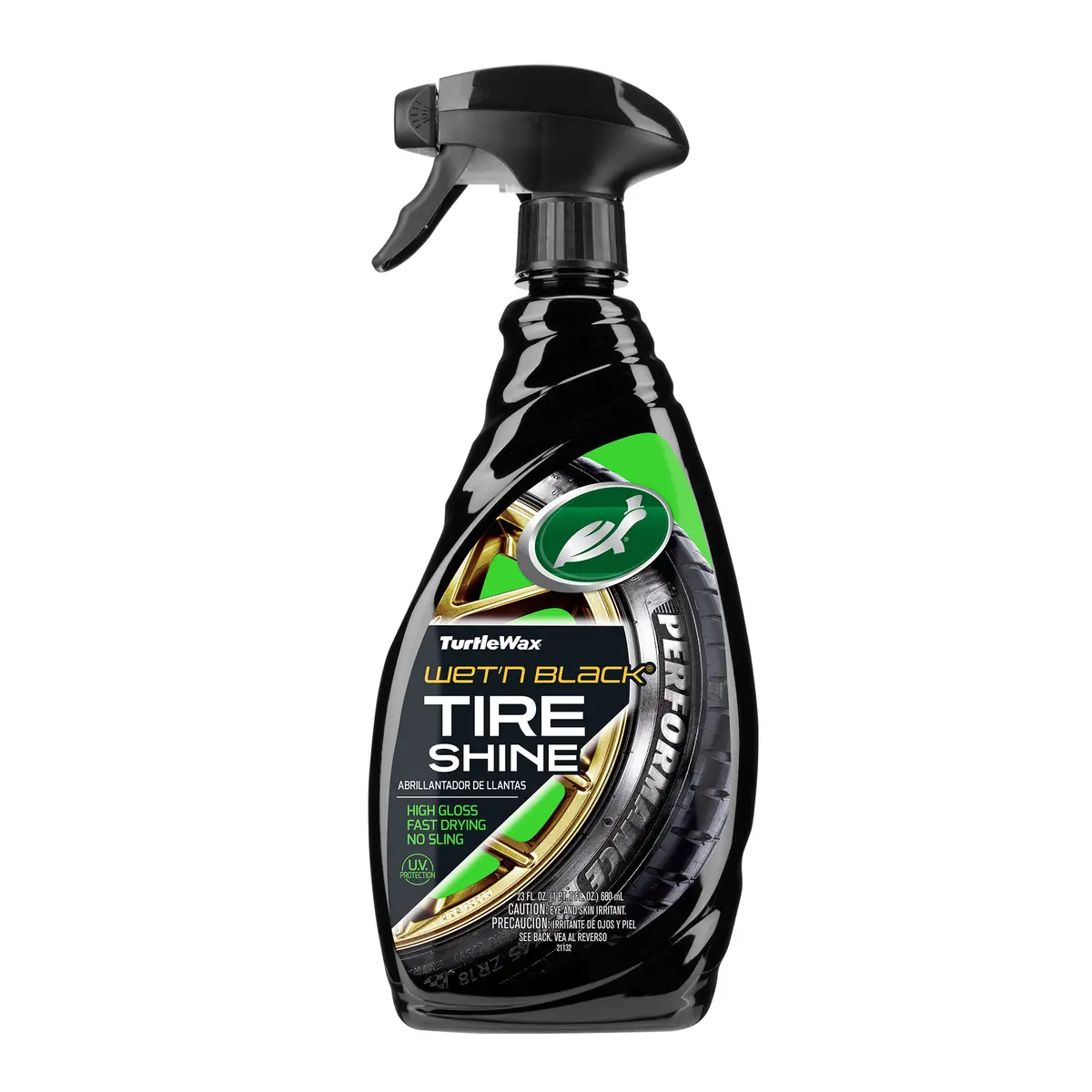 Turtle Wax Wet N' Black Tire Shine 23Oz. 1