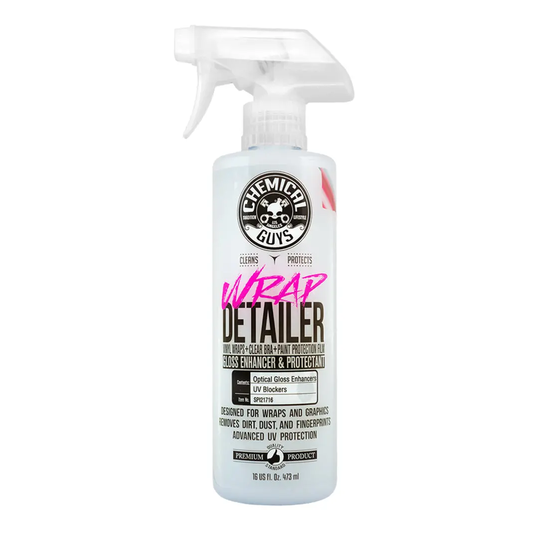 Chemical Guys Wrap Detailer Gloss Enhancer And Protectant For Vinyl Wraps 16Oz. 1
