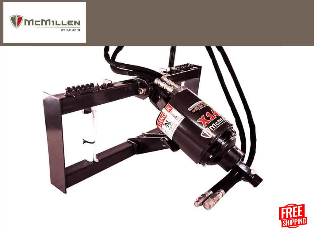 Paladin / Mcmillen Auger Drives, 75D Series, For Skid Steer Loaders 1