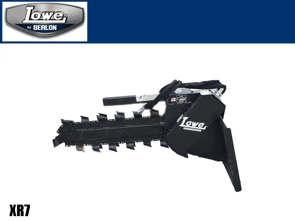 Lowe Xr7 Trencher For Mini Loader 1
